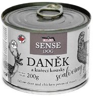Falco Sense Dog daněk a kuře 200 g  - Canned Dog Food
