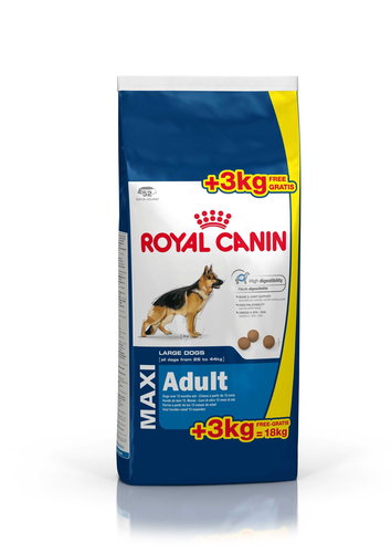 Royal Canin Maxi Adult 15 + 3 kg - Dog Kibble - Main image