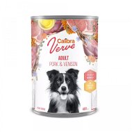 Calibra Dog Verve konz. GF Adult Pork & Venison 400 g - Canned Dog Food