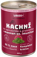 LOUIE Duck with spirulina and prebiotics 400 g - Canned Dog Food
