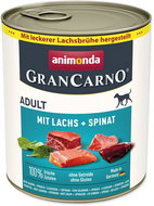 Animonda Gran Carno Adult with salmon and spinach 800 g - Canned Dog Food