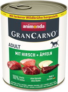 Animonda Gran Carno Adult with deer and apples 800 g - Canned Dog Food
