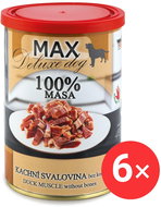Sokol Falco MAX duck muscle meat without bone 6 × 400 g - Canned Dog Food