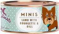 Terra Canis Mini Canned Lamb with zucchini and dill 100 g - Canned Dog Food