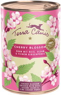 Terra Canis Flower Menu Cherry Blossom Canned Chicken with rice, sesame and cherry puree 400 g - Canned Dog Food