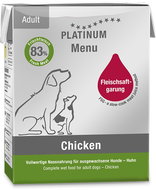 Platinum Natural Menu Chicken 185 g 12 pcs - Canned Dog Food