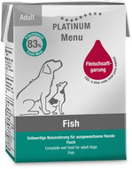 Platinum Natural Menu Fish 185 g 12 pcs - Canned Dog Food