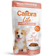 Calibra Dog Life Puppy & Junior Beef 150 g - Kapsička pro psy