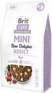 Brit Care Mini FD Raw Delights Hovězí 2 kg - Granule pro psy