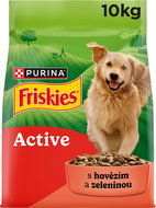 Friskies Active granule pro psy hovězí 10 kg - Granule pro psy
