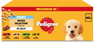 Pedigree mixed selection of puppy pouches with rice jelly 40 × 100 g - Dog Food Pouch