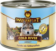 Wolfsblut Dog Adult Cold River trout with sweet potatoes 200 g - Canned Dog Food
