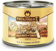 Wolfsblut Dog Puppy Wild Duck & Turkey duck with turkey cons. 200 g - Kibble for Puppies