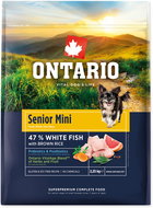 Ontario Senior Mini Fish & Brown Rice 2,25 kg - Dog Kibble
