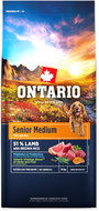 Ontario Senior Medium Lamb & Brown Rice 12 kg - Granule pro psy