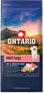 Ontario Adult Large Fish & Brown Rice 12 kg - Dog Kibble