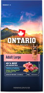 Ontario Adult Large Beef & Brown Rice 12 kg - Dog Kibble