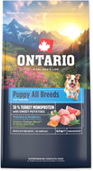 Ontario Puppy & Junior All Breeds Monoprotein Turkey & Sweet Potatoes 6,5 kg - Kibble for Puppies