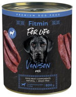 Fitmin For Life Canned venison for dogs 800 g - Canned Dog Food