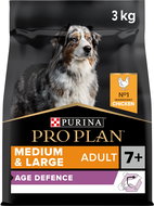 Pro Plan Medium & Large Adult 7+ Age Defence Granules for dogs chicken 3 kg - Dog Kibble