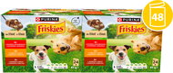 Friskies Adult capsules for dogs beef, chicken, lamb in juice 48 × 85 g - Dog Food Pouch