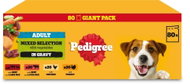Pedigree tasakos eledel vegyes válogatás lében felnőtt kutyáknak 80 × 100 g - Alutasakos kutyaeledel