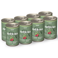 LOUIE duck (95% solids) with rice 800 g 6 pcs - Canned Dog Food