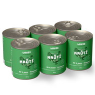 LOUIE beef (95% solids) with carrots 200 g 8 pcs - Canned Dog Food