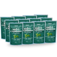 LOUIE pork with spinach and prebiotics 400 g 8 pcs - Dog Food Pouch