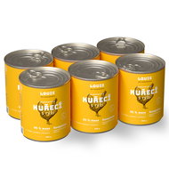 LOUIE pack of duck capsules with cranberries, vitamins and minerals 10 × 150 g - Canned Dog Food