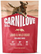 Carnilove Active Dog Dry Made with Lamb & Wild Boar for Adult All Breeds 1,5 kg - Dog Kibble