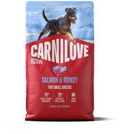 Carnilove Active Dog Dry Made with Salmon & Turkey for Adult Small Breeds 4 kg - Dog Kibble