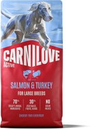 Carnilove Active Dog Dry Made with Salmon & Turkey for Adult Large Breeds 12 kg - Dog Kibble