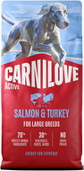 Carnilove Active Dog Dry Made with Salmon & Turkey for Adult Large Breeds 12 kg - Dog Kibble