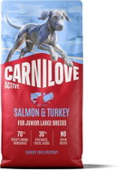 Carnilove Active Dog Dry Made with Salmon & Turkey for Junior Large Breeds 12 kg - Dog Kibble
