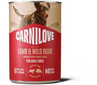Carnilove Dog Can Paté Made with Lamb & Wild Boar 400 g - Canned Dog Food