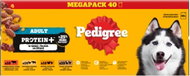 Pedigree Protein Mixed Selection Pouches, 40 × 85 g - Dog Food Pouch