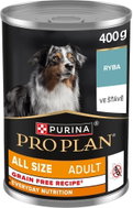 Pro Plan All size Adult Grain-free konzerva pro psy ryby ve šťávě 400 g - Canned Dog Food