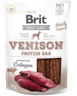 Brit Jerky Venison Protein Bar 80 g - Maškrty pre psov