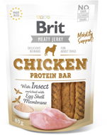 Brit Jerky Chicken with Insect Protein Bar 80 g - Maškrty pre psov