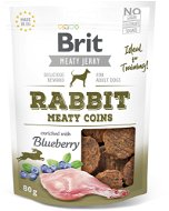 Brit Jerky Rabbit Meaty Coins 80 g - Pamlsky pro psy