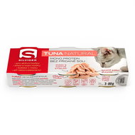 SILVIGER Natural tuna for cats, canned 3x80g - Canned Food for Cats