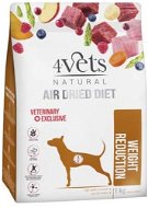 4Vets Air Dried Natural Veterinary Weight Reduction 1 kg - Diet Dog Kibble