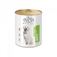 4Vets NATURAL SIMPLE RECIPE se zvěřinou 800g konzerva pro psy - Konzerva pro psy