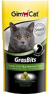 Doplnok stravy pre mačky GimCat Gras Bits Tablety s mačacou trávou 40 g - Doplněk stravy pro kočky