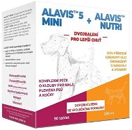 ALAVIS 5 MINI tbl.90 + ALAVIS Nutri 200ml - Food Supplement for Dogs