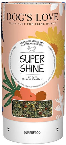 Dog's Love Herbs Super Shine for coat and claws 70 g - Food Supplement for Dogs - Main image