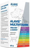 ALAVIS™ Multivitamin pro psy a kočky 60 g - Doplněk stravy pro psy