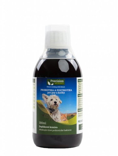 Precision Microbes probiotics and postbiotics for dogs and cats 300 ml - Food Supplement for Dogs - Main image