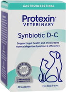 Protexin Synbiotic D-C 50 kapslí - Veterinární doplněk stravy